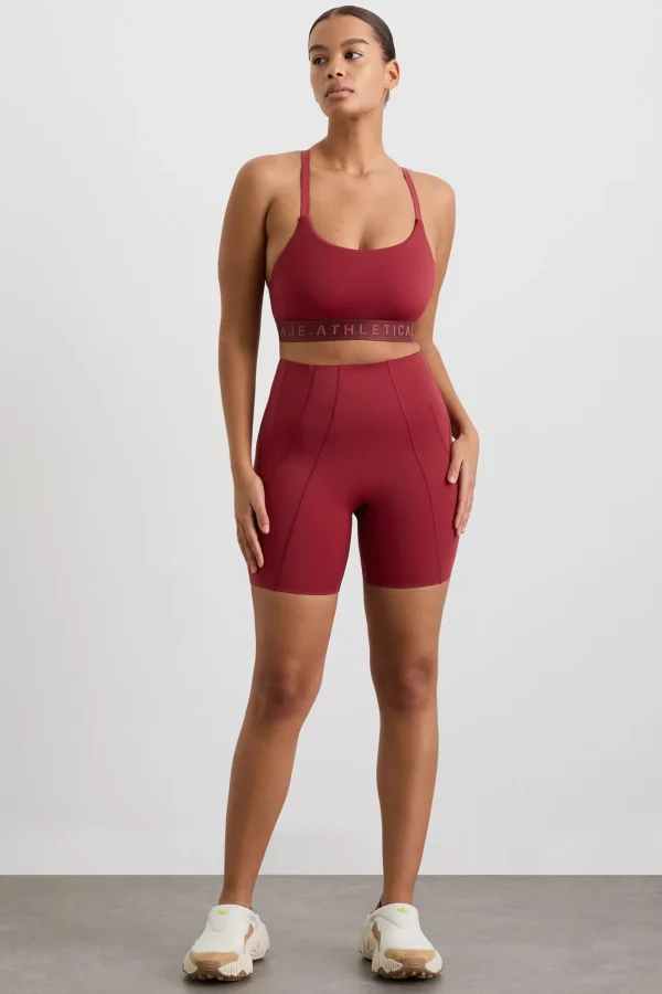 Panelled Bike Shorts 615