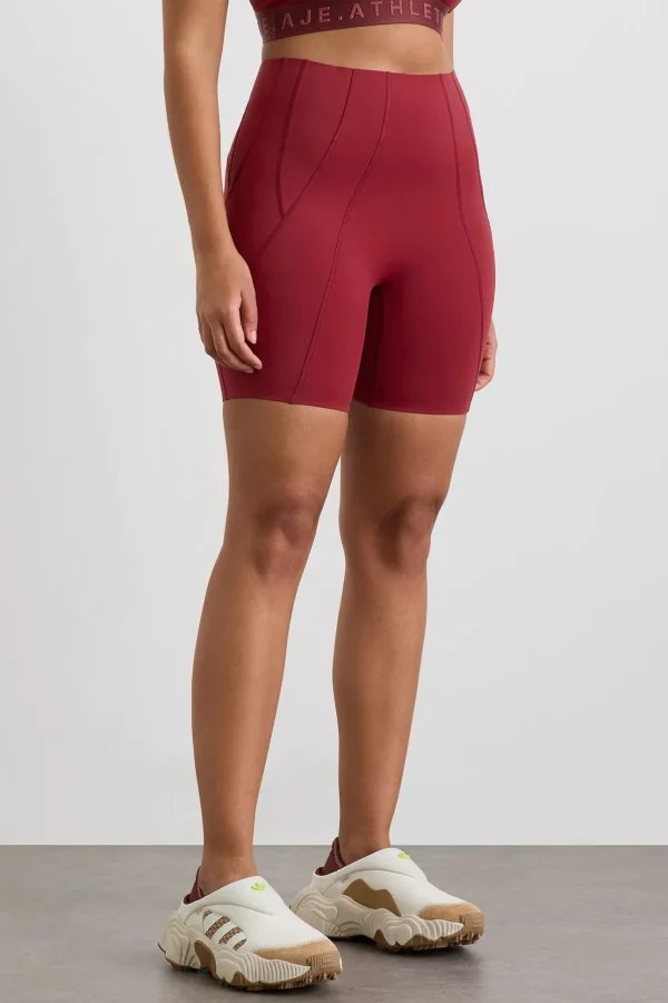 Panelled Bike Shorts 615