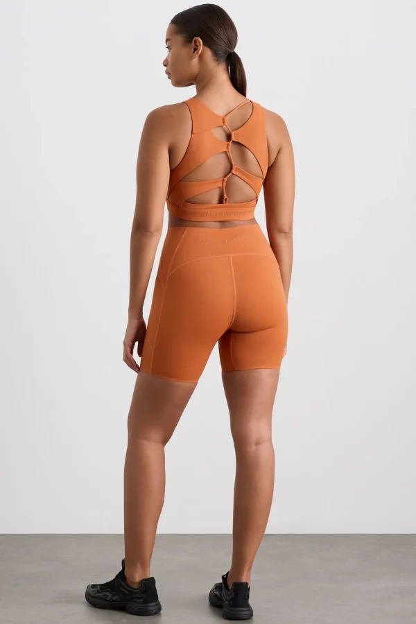Panelled Bike Shorts 615