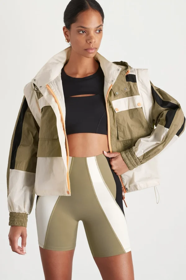 Panelled Hybrid Jacket 748
