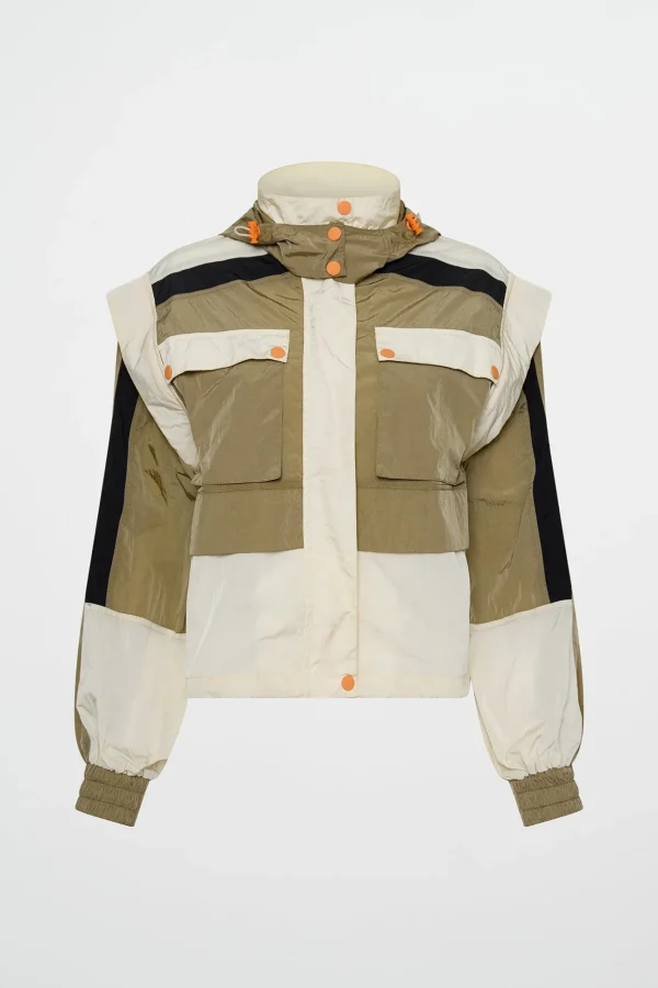 Panelled Hybrid Jacket 748