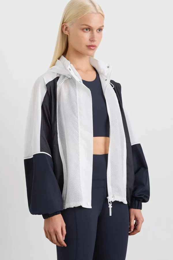 Panelled Zip Jacket 725