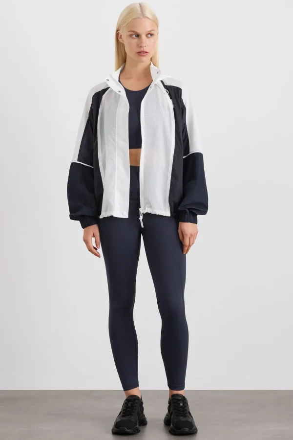 Panelled Zip Jacket 725