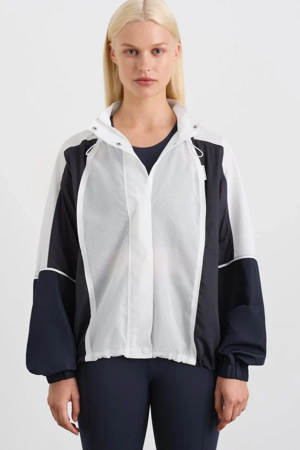 Panelled Zip Jacket 725
