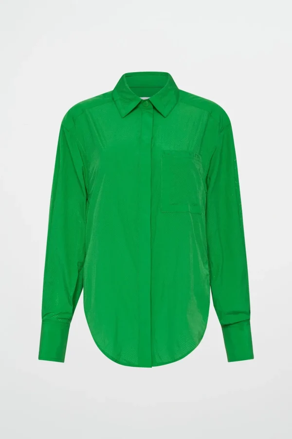 Perforated Long Shirt 406