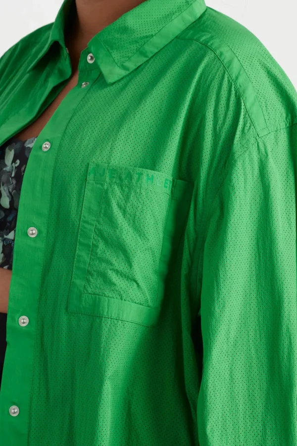 Perforated Long Shirt 406