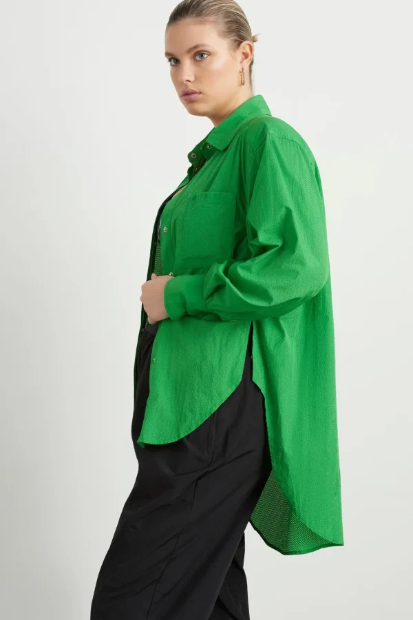 Perforated Long Shirt 406