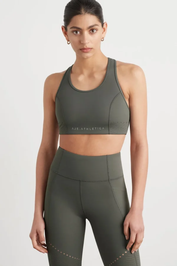 Perforated Racer Sports Bra 339