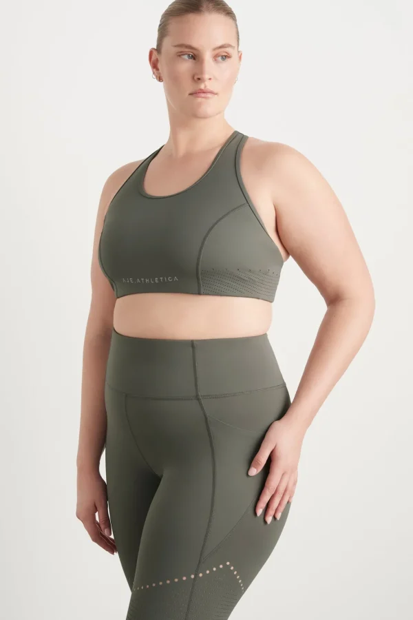 Perforated Racer Sports Bra 339