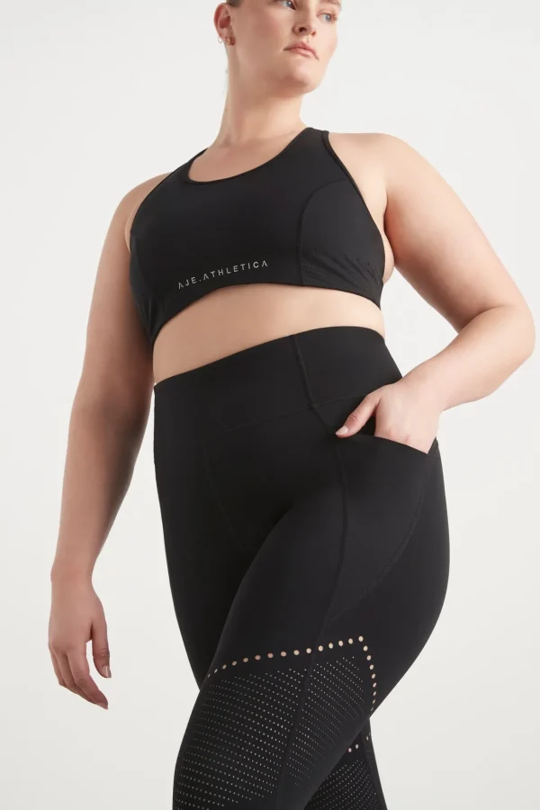 Perforated Racer Sports Bra 339