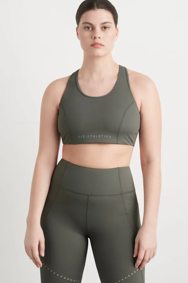 Perforated Racer Sports Bra 339