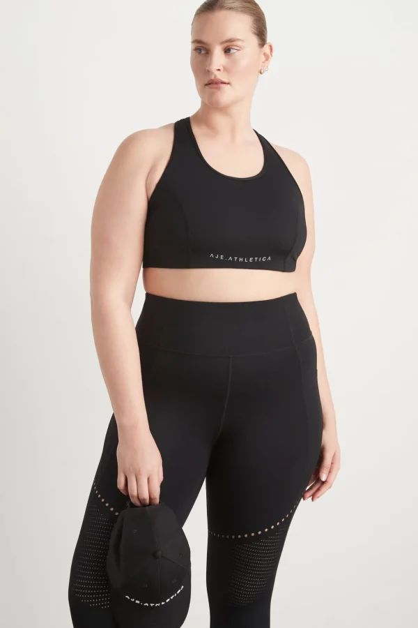 Perforated Racer Sports Bra 339
