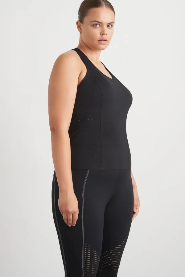 Perforated Racer Tank 139