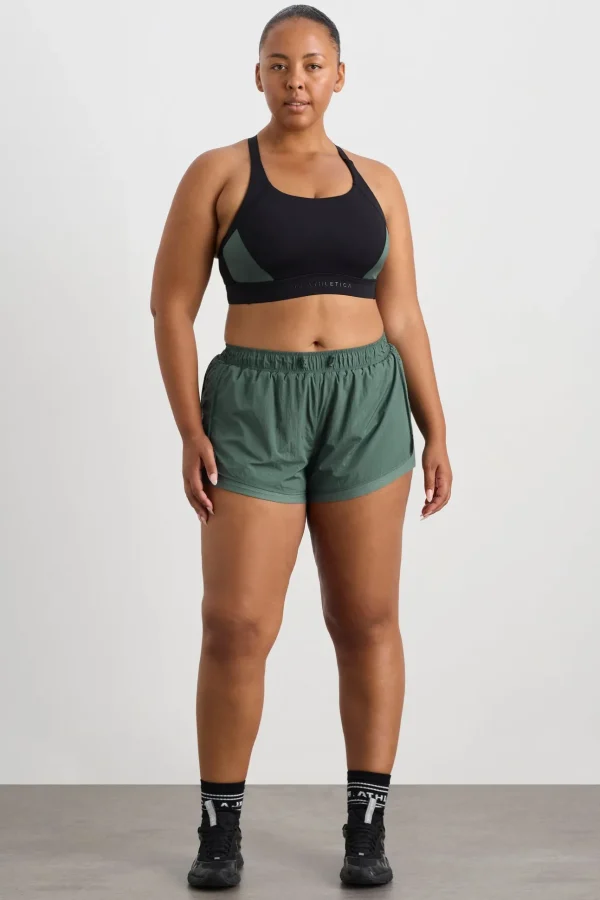 Perforated Spray Shorts 019