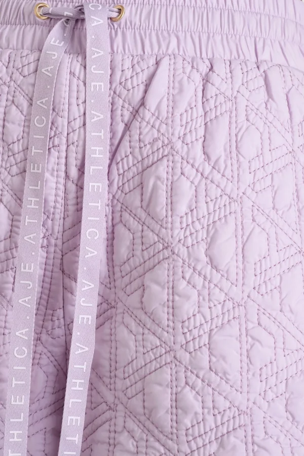 Quilted Logo Spray Shorts 623