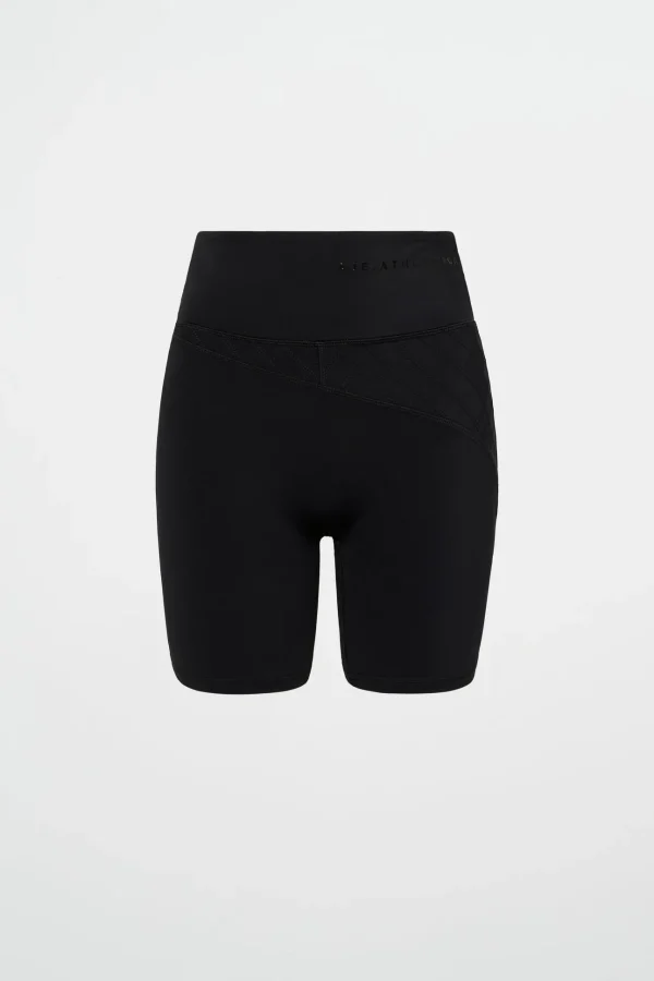 Quilted Mid Length Short 629