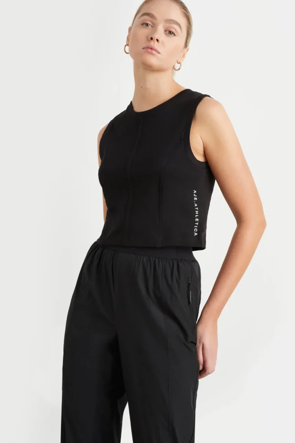 Raw Edge Seams Tank 138