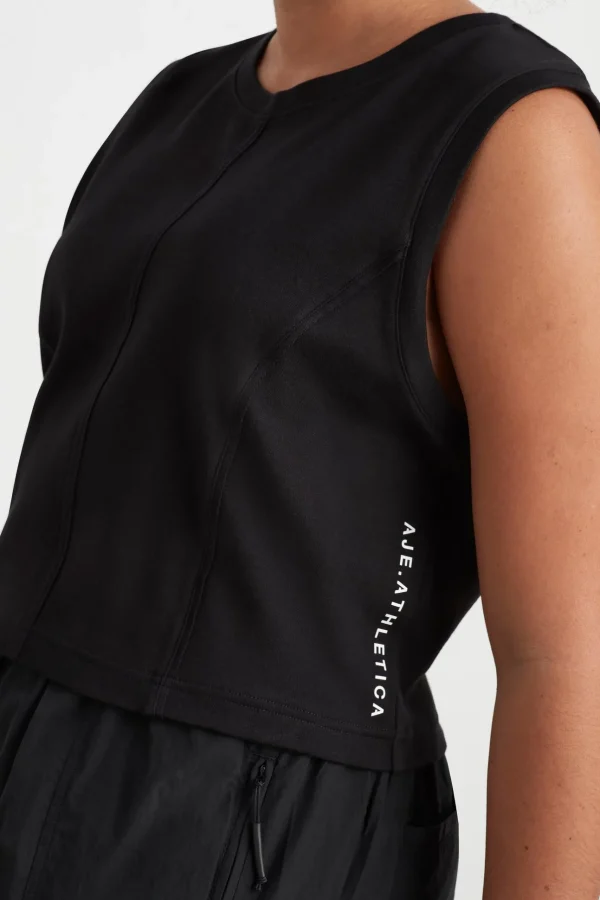 Raw Edge Seams Tank 138
