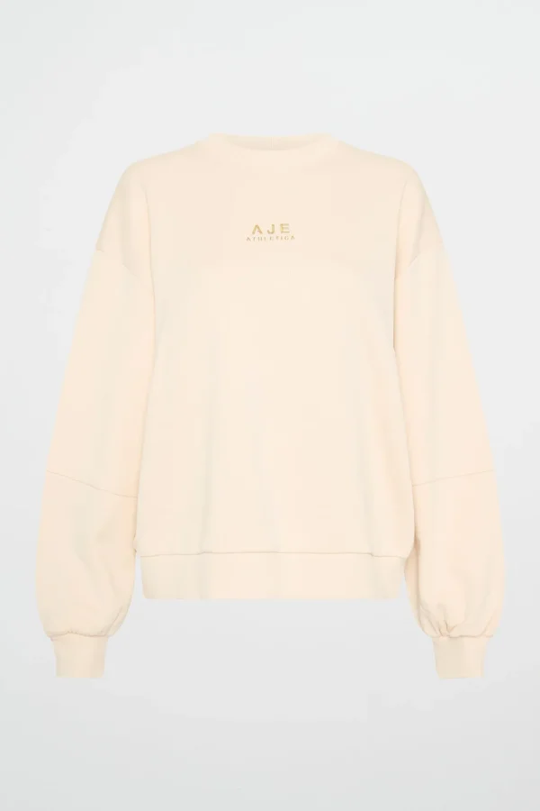 Relaxed Logo Crew Jumper 417
