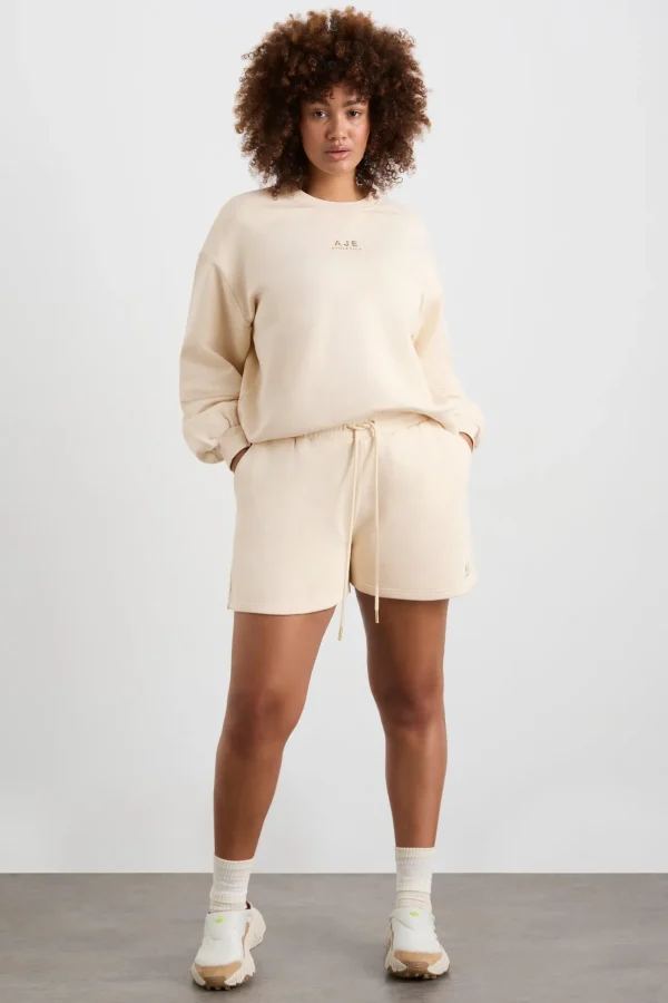 Relaxed Logo Crew Jumper 417