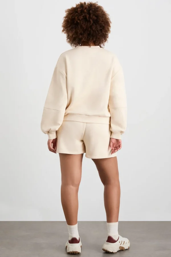 Relaxed Logo Crew Jumper 417