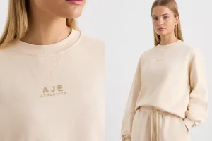 Relaxed Logo Crew Jumper 417