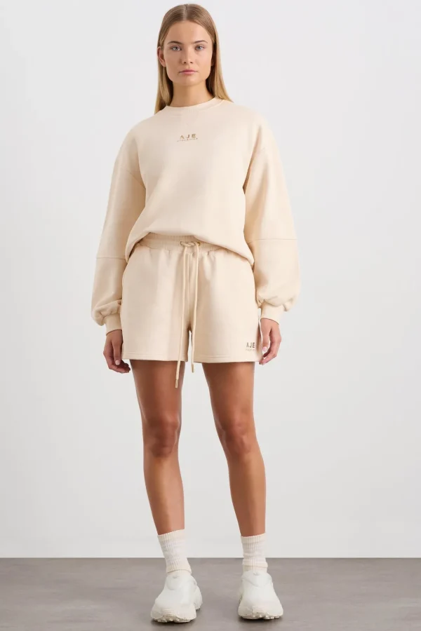 Relaxed Logo Crew Jumper 417