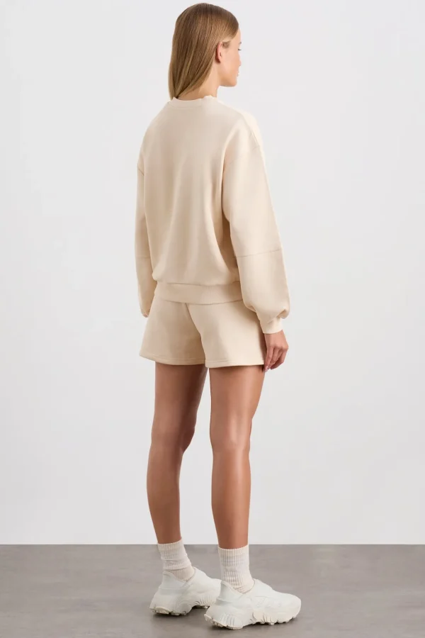 Relaxed Logo Crew Jumper 417