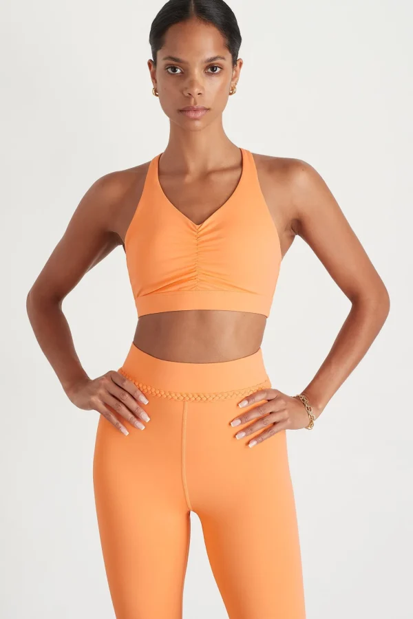 Ruched Crossback Bra 353