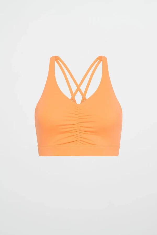 Ruched Crossback Bra 353