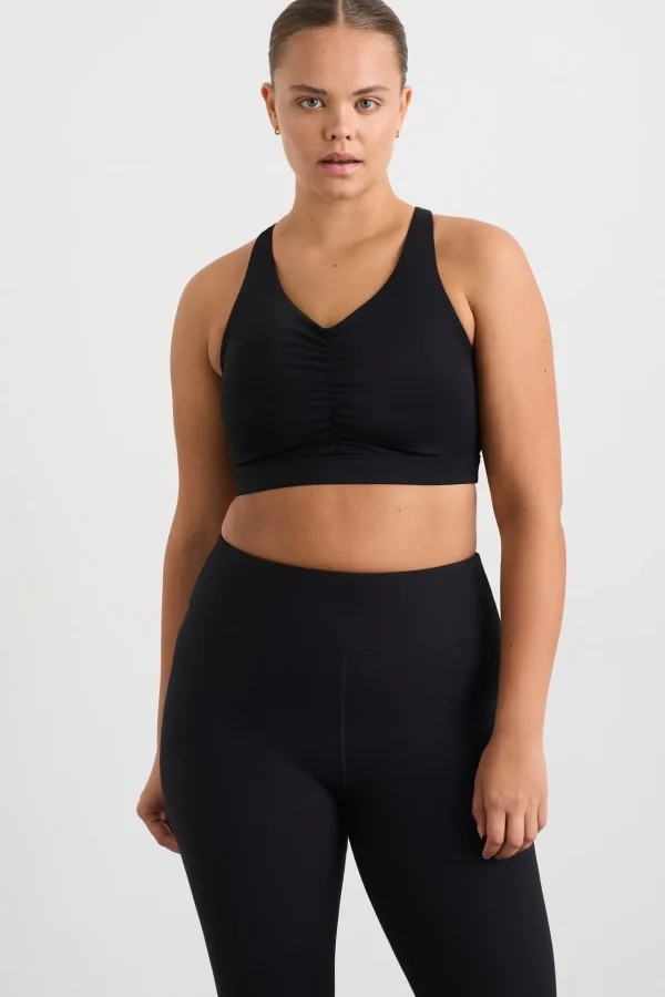 Ruched Crossback Bra 353