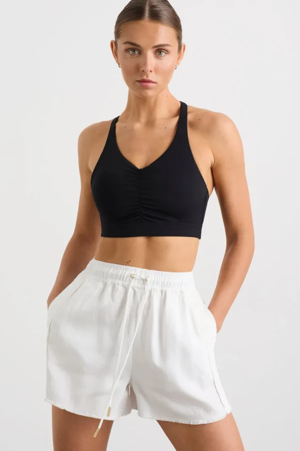 Ruched Crossback Bra 353