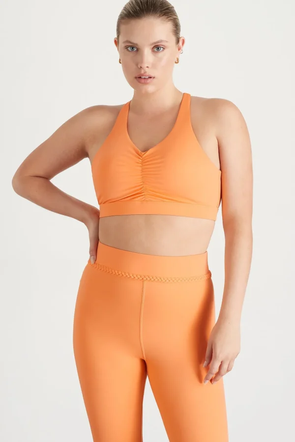 Ruched Crossback Bra 353
