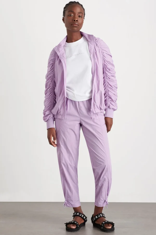 Ruched Hood Spray Jacket 736