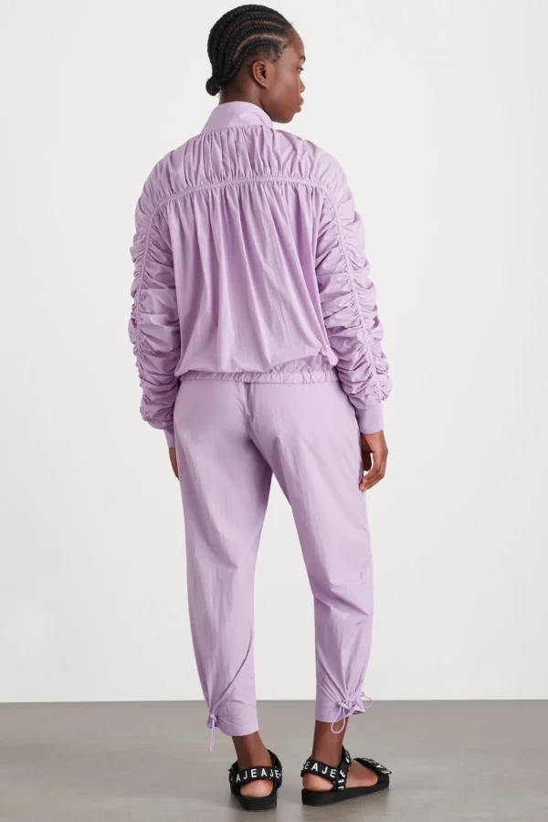 Ruched Hood Spray Jacket 736