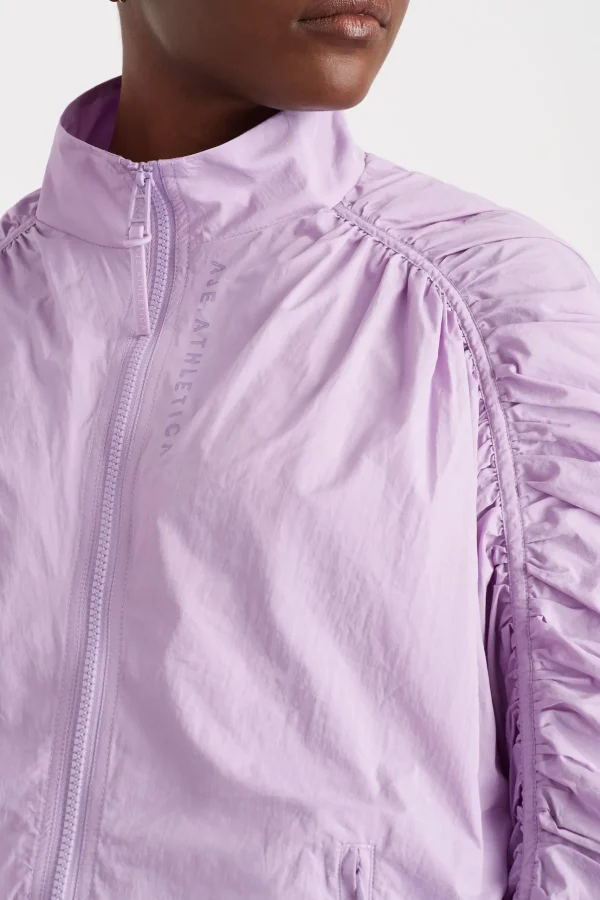 Ruched Hood Spray Jacket 736