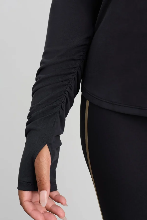 Ruched Long Sleeve Top 153