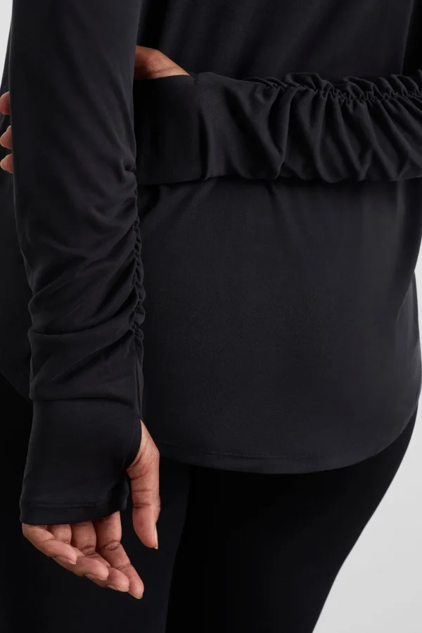 Ruched Long Sleeve Top 153