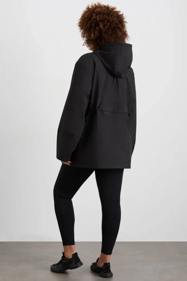Ruched Longline Parka 767
