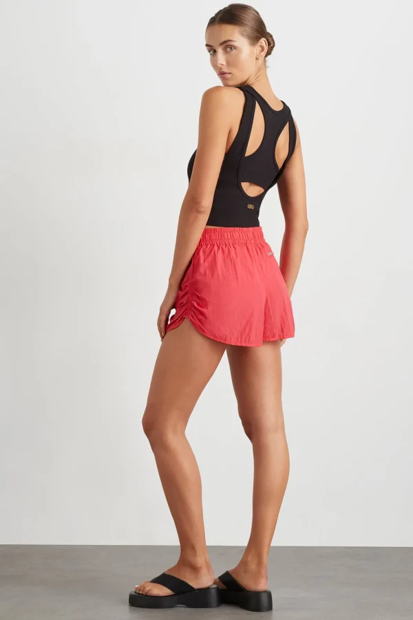 Ruched Running Short 602