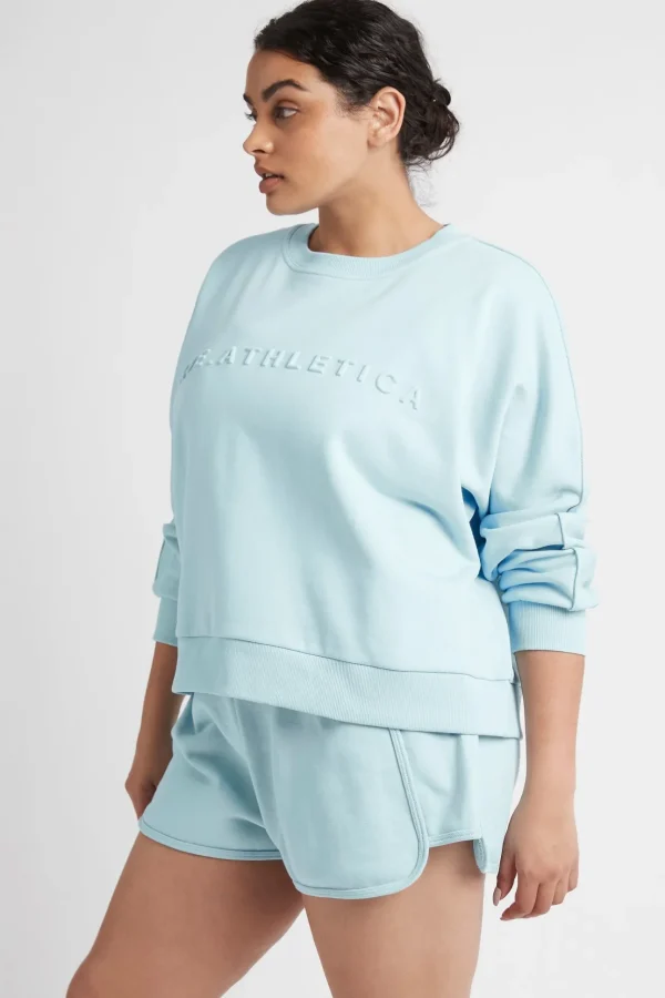 Signature Embossed Logo Crew Jumper 401