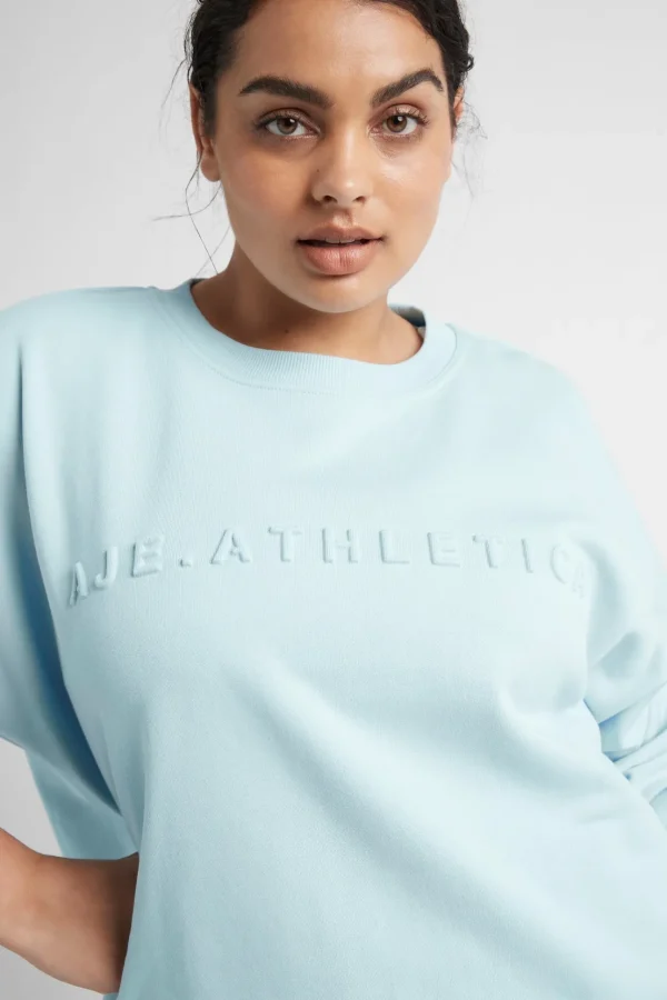 Signature Embossed Logo Crew Jumper 401