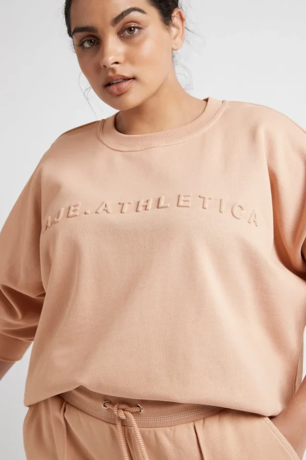 Signature Embossed Logo Crew Jumper 401
