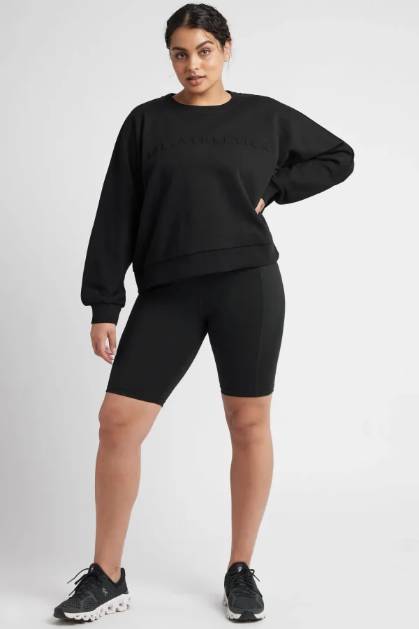 Signature Embossed Logo Crew Jumper 401
