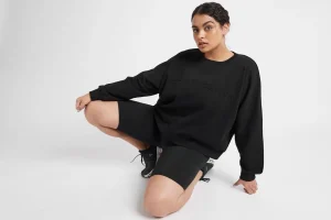 Signature Embossed Logo Crew Jumper 401