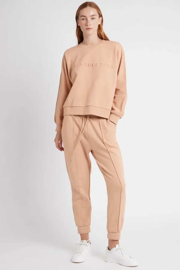 Signature Embossed Logo Crew Jumper 401