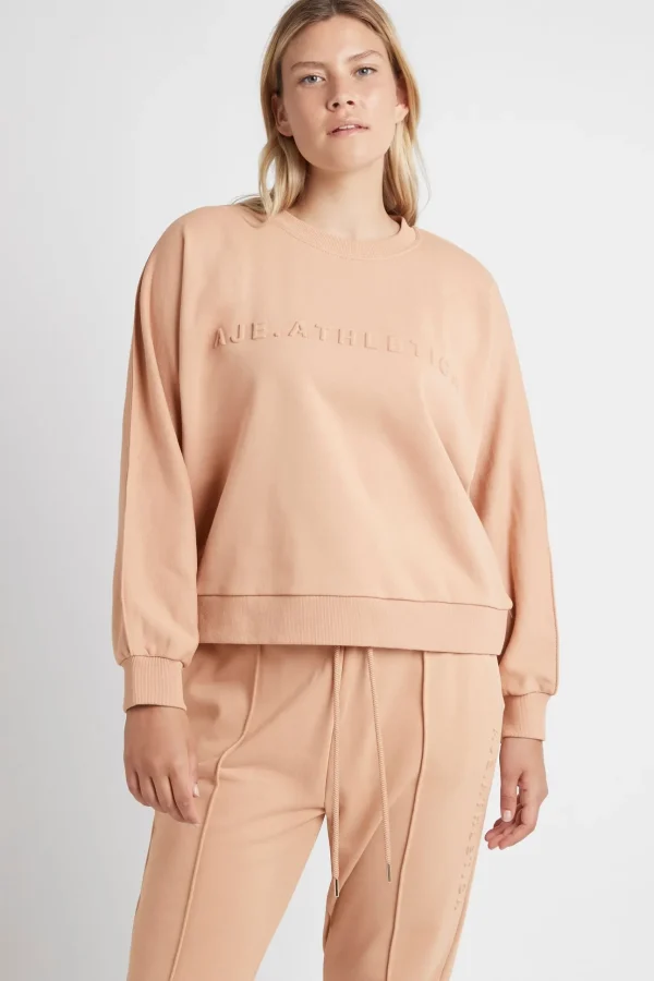 Signature Embossed Logo Crew Jumper 401