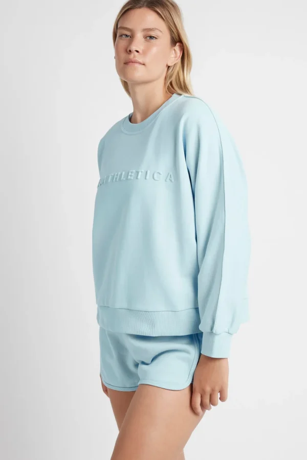 Signature Embossed Logo Crew Jumper 401