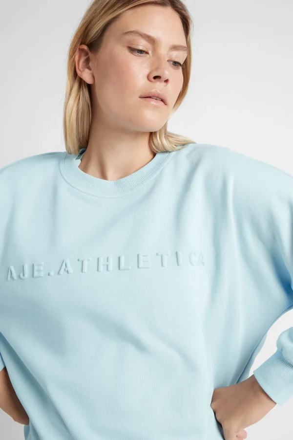 Signature Embossed Logo Crew Jumper 401