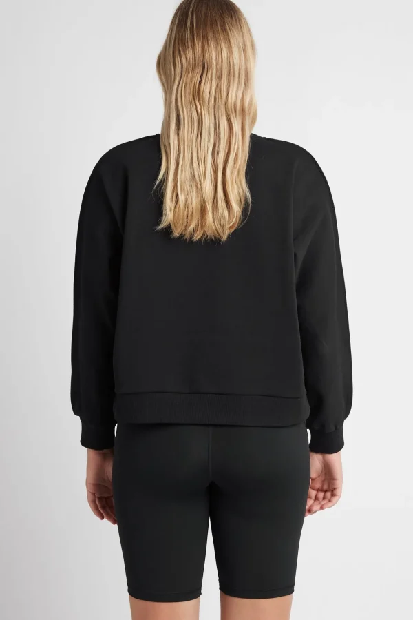 Signature Embossed Logo Crew Jumper 401
